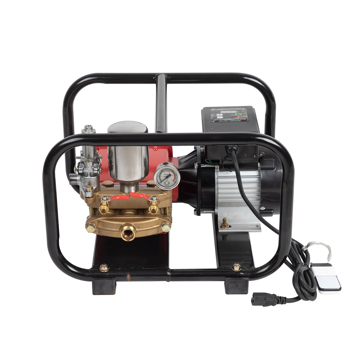Pulverizador eléctrico portátil con émbolo de pistón para uso doméstico y agrícola TF-22C4/120D