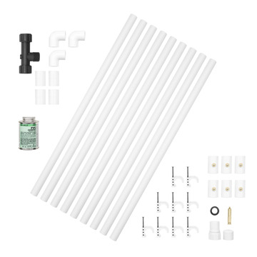 16009 Kit de enfriamiento de niebla Cobra que incluye tubos de boquillas de nebulización 